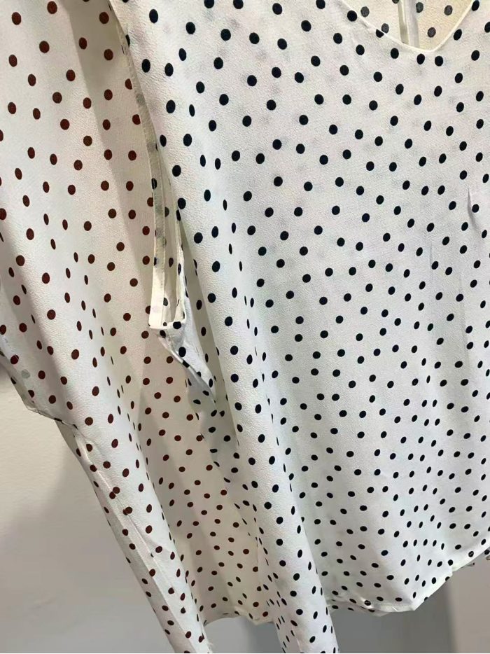 Blusa de bolinhas | LS-M116600 | Atacado | Eshermosa