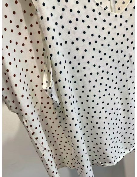 Polka dot blouse | LS-M116609 | Wholesale | Eshermosa
