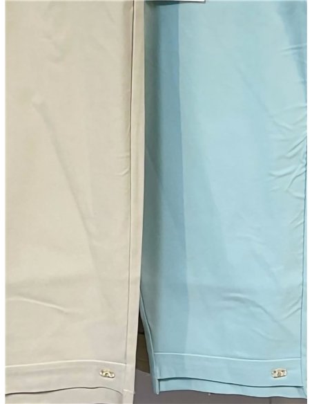 Stretch capri trousers