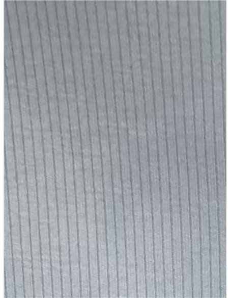 Blusa sem mangas com estampa floral em relevo