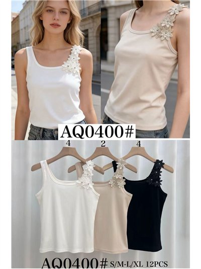 Top floral bordado 2