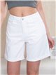 Glitter star pocket bermuda shorts