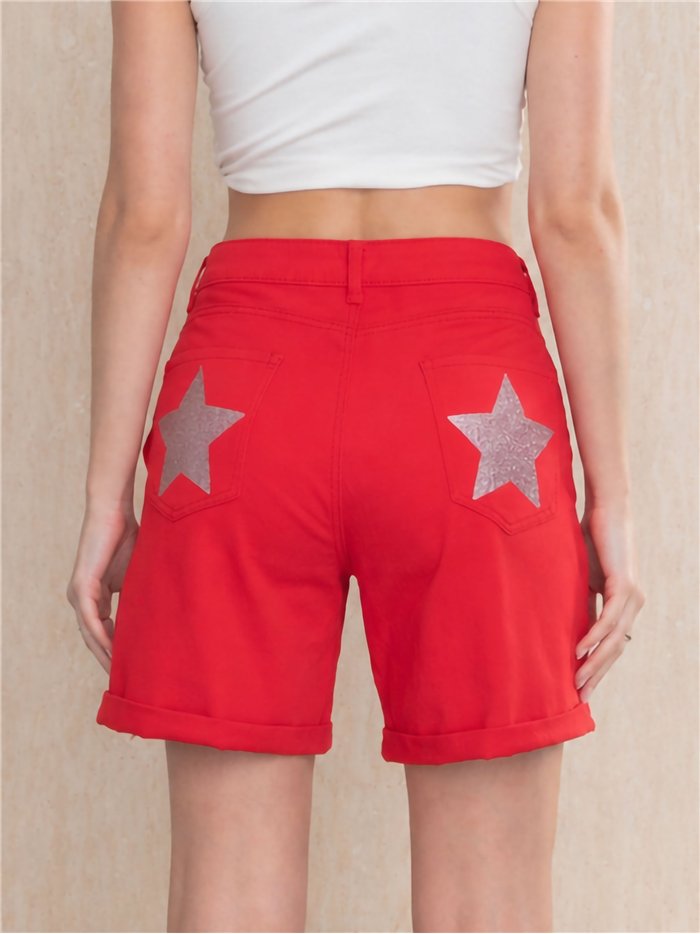 Bermuda Star Glitter Pockets