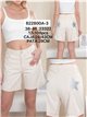 Glitter star pocket bermuda shorts