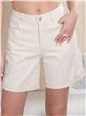 Glitter star pocket bermuda shorts