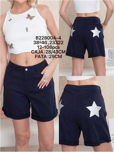 Bermuda Star Glitter Pockets 2