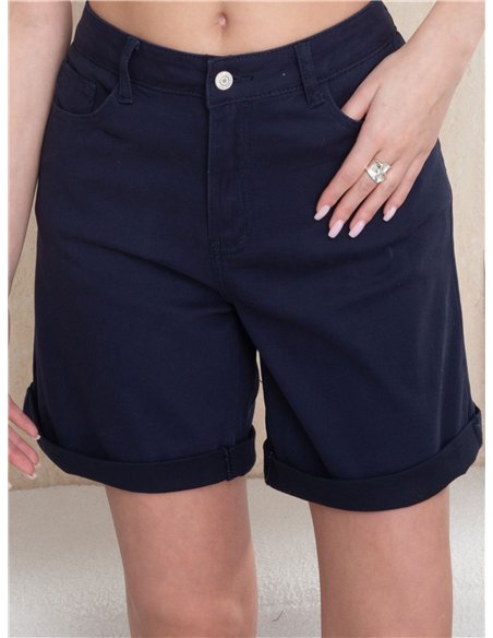 Glitter star pocket bermuda shorts