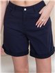 Glitter star pocket bermuda shorts