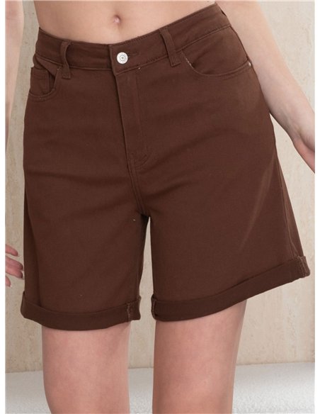Glitter star pocket bermuda shorts