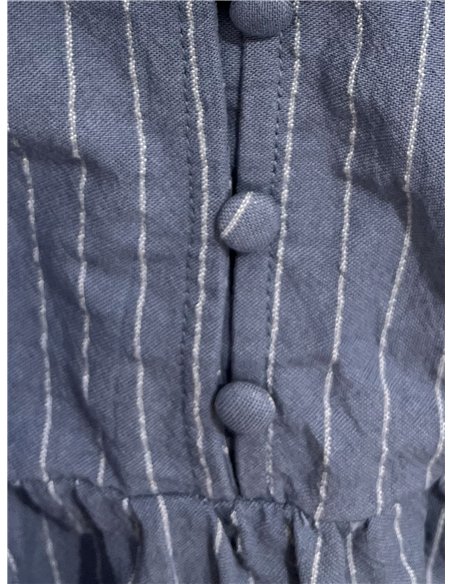 Conjunto de regata e calça listradas