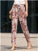 Pantalón lycra estampado geométrico