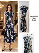 Vestido camisero midi estampado floral