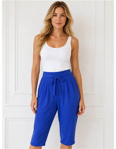 Bermuda de lycra com amarração