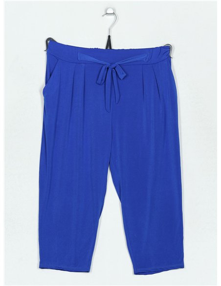 Bermuda de lycra com amarração