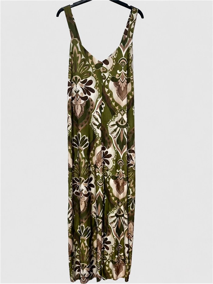 Strappy maxi jumpsuit