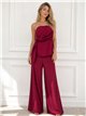 Ensemble haut noué et pantalon palazzo