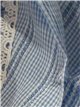 Camisa vichy sin mangas con volantes