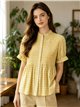 Blusa vichy botones