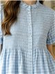 Blusa vichy botones