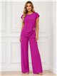 Conjunto blusa lycra con aro lateral y pantalón