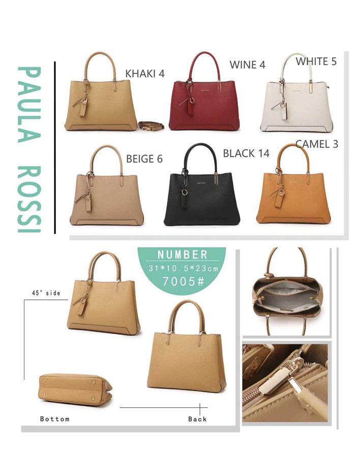 Borsa tote con appendiabiti