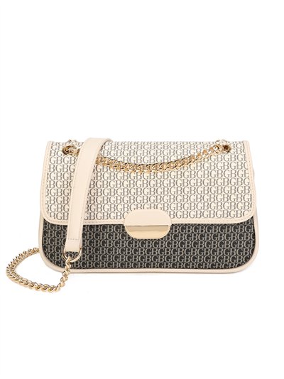 Bolso bandolera monogram solapa con cadena