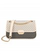 Bolso bandolera monogram solapa con cadena