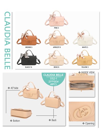Mini bolsa com laço decorativo 2