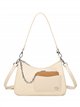Borsa baguette con tasca frontale