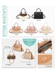 Bolso satchel con pañuelo