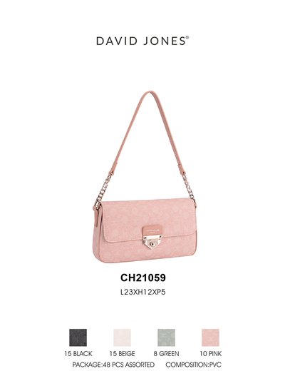 Bolso baguette con cadena 2