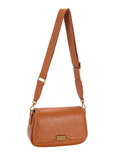 Bolso bandolera minimal con solapa