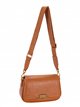 Bolso bandolera minimal con solapa