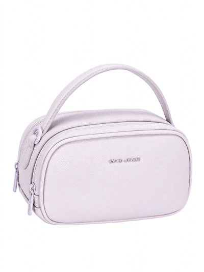 Bolso de mano compacto con asa