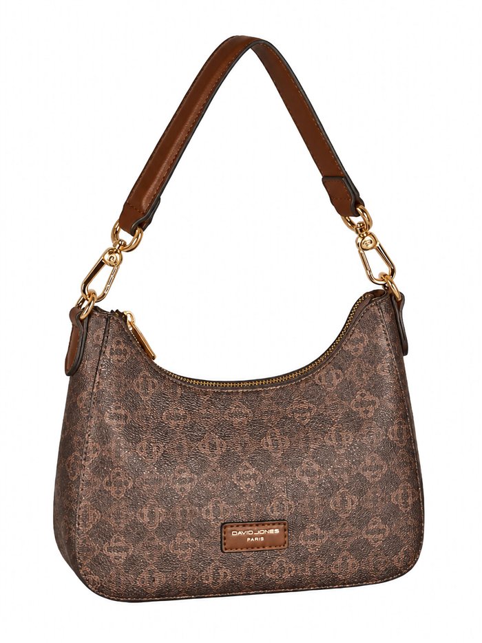 Hobo-Tasche mit Monogramm