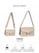 Bolso bandolera solapa con strass