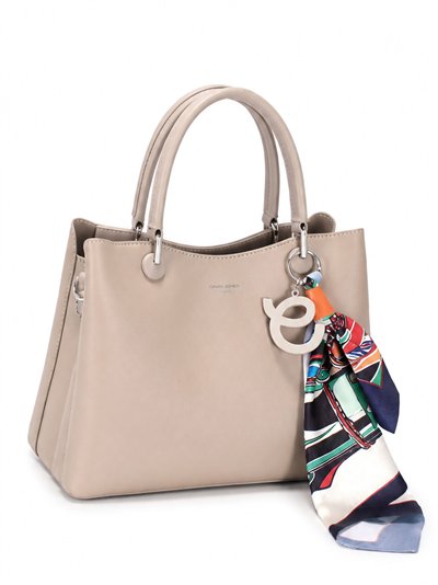 Handtasche mit Schal