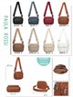 Bolso bandolera multi bolsillo