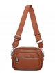 Bolso bandolera multi bolsillo