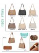 Borsa shopper con catena decorativa