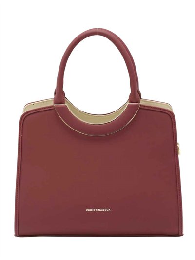 Bolso tote con asas redondas