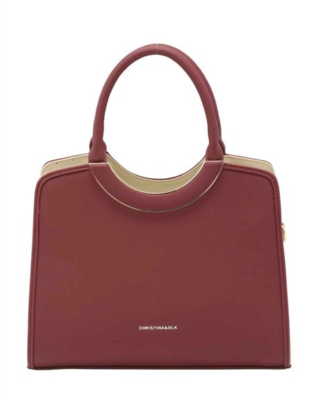 Bolso tote con asas redondas