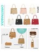 Bolso shopper clásico con colgante