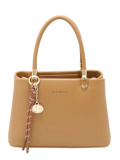 Bolso shopper clásico con colgante