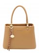 Bolso shopper clásico con colgante