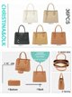Bolso shopper con colgante