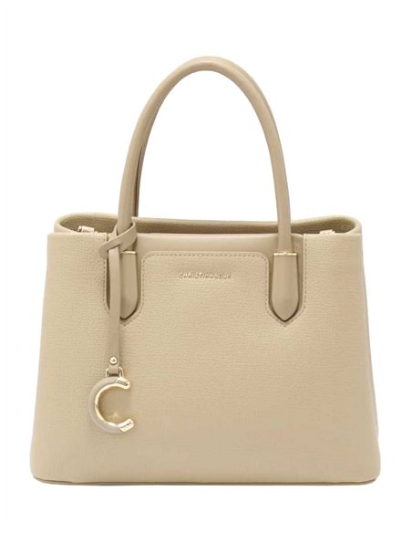 Bolso shopper con colgante