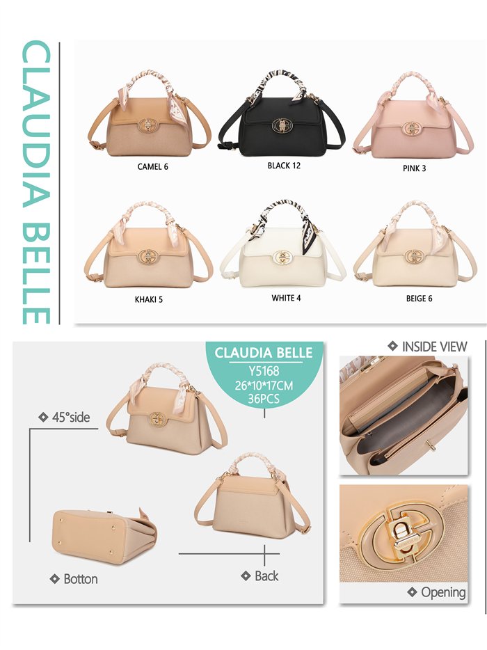 Bolso de mano mini asa con pañuelo