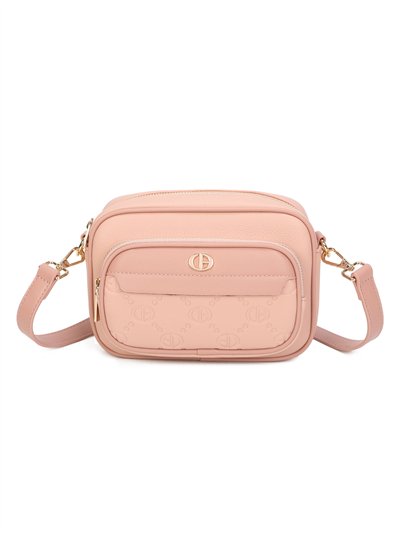 Bolso bandolera relieve monograma