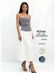 robe midi bustier